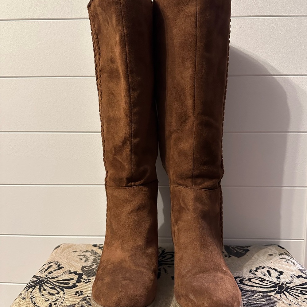 Not Rated Chestnut Heeled Boots